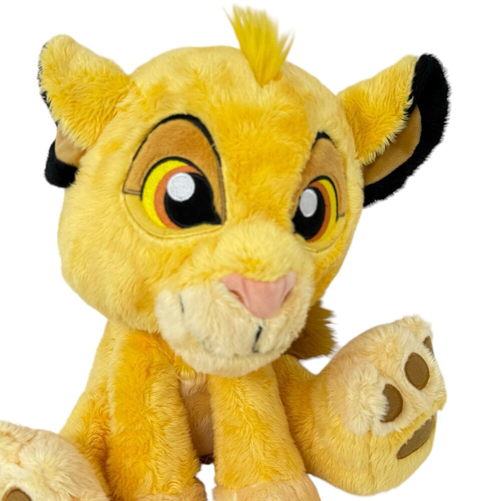 Disney Parks Lion King Simba Big Feet Soft Plush Stuffed Animal 10 Inch - Picture 2 of 12